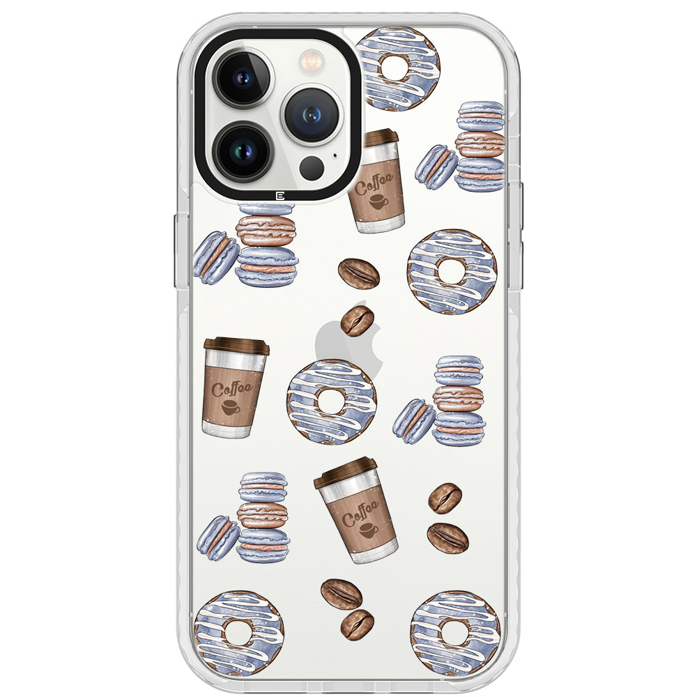 Coffee and Donuts iPhone Case