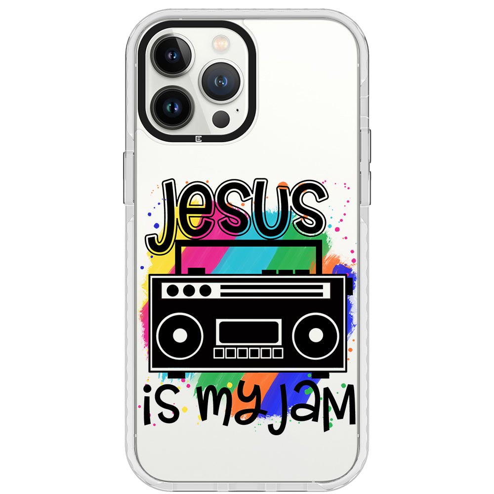 Jesus is my jam iPhone Case