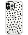 Little Hearts Impact iPhone Case