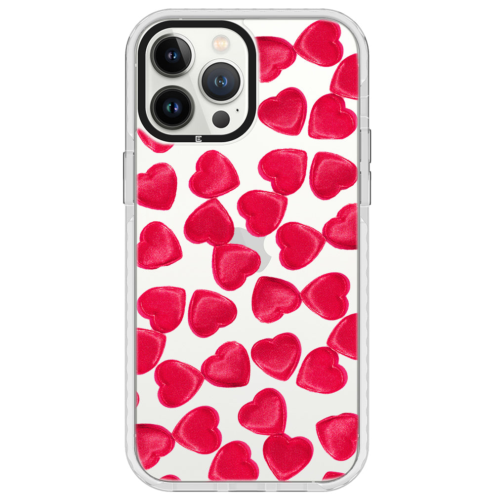 Valentine Heart Impact iPhone Case