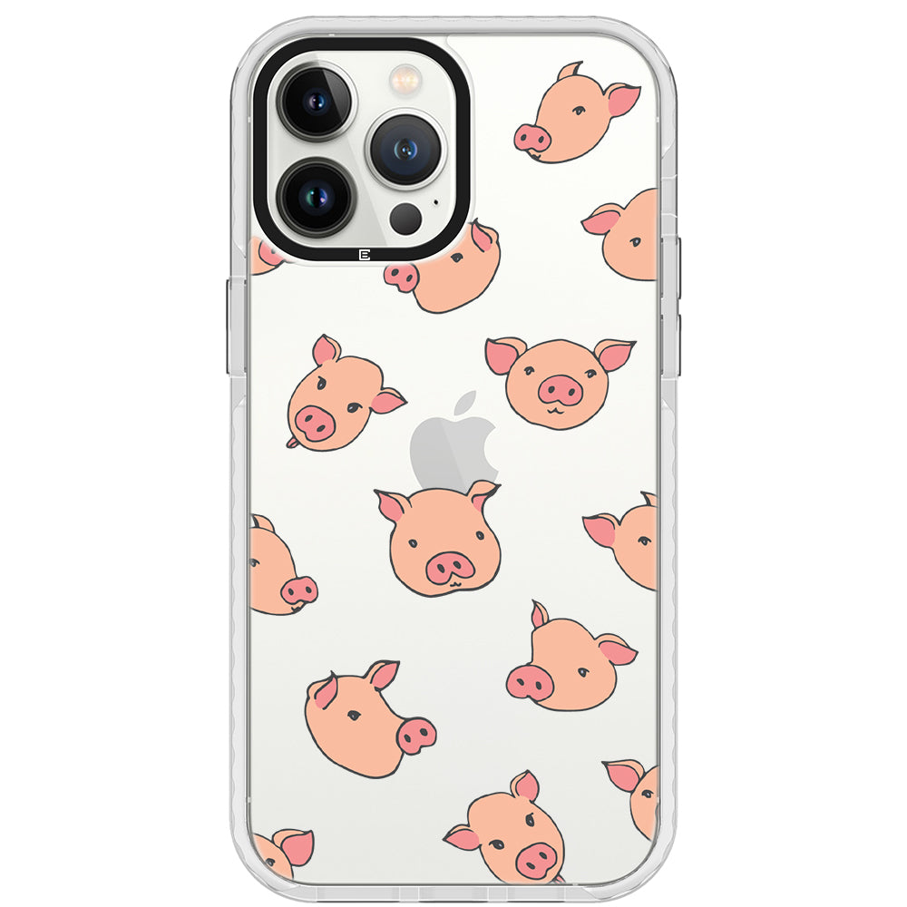 Pigfaces Impact iPhone Case