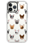 Frenchie Faces Impact iPhone Case