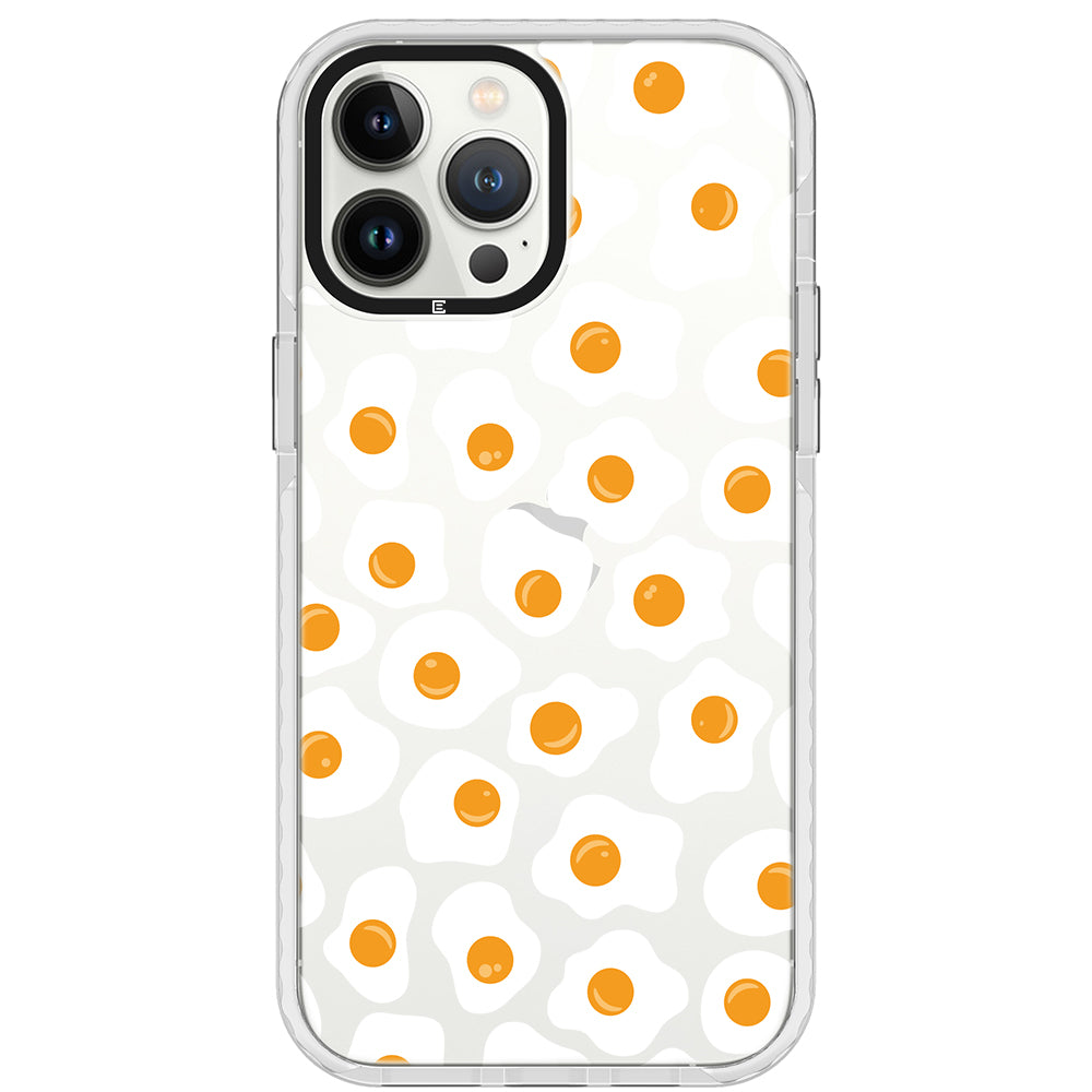 Fried Eggs Impact iPhone Case