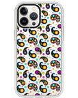 Colorful Paisley Impact iPhone Case