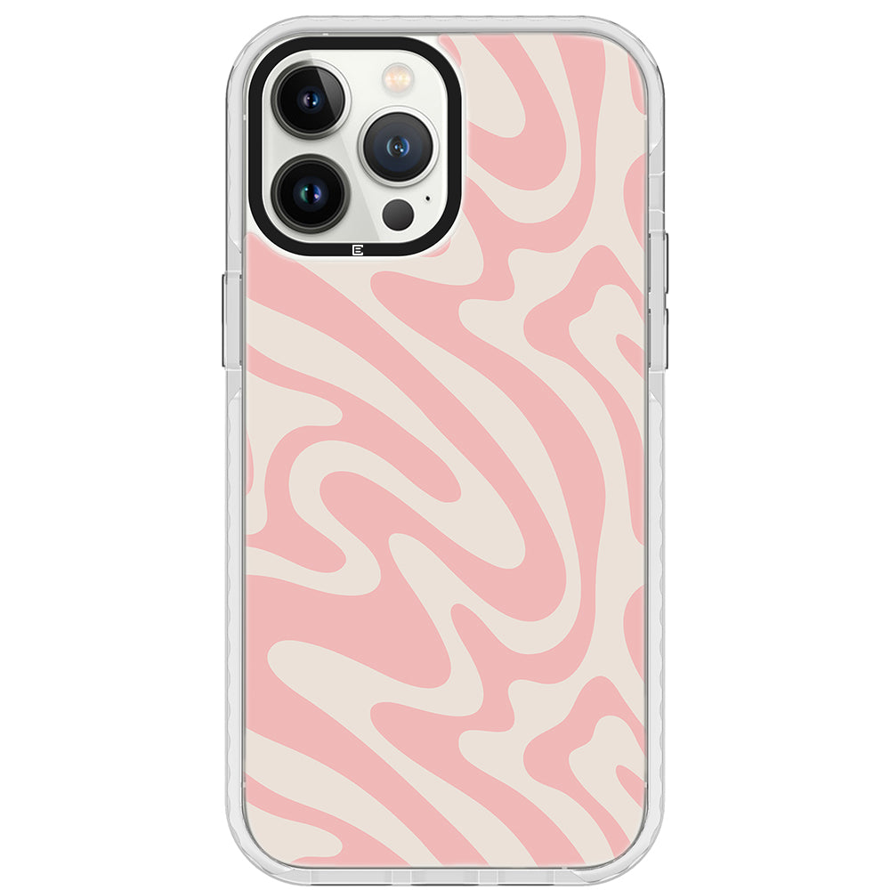 Strawberry Swirl Impact iPhone Case