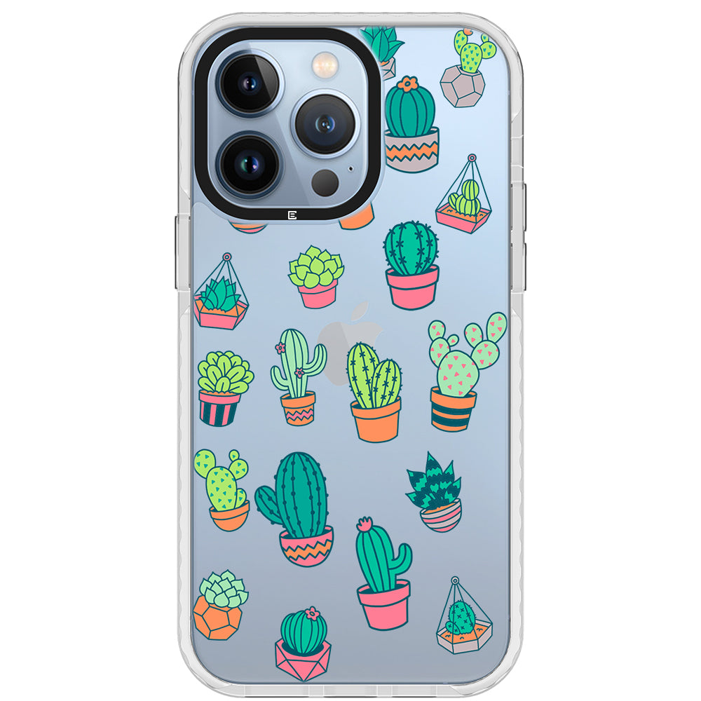 Colorful Cacti iPhone Case