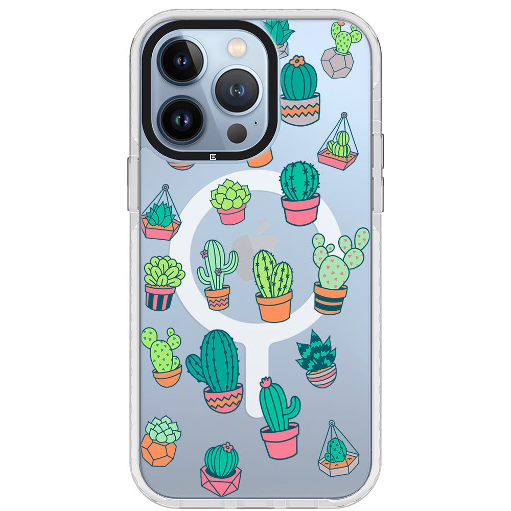 Colorful Cacti iPhone Case