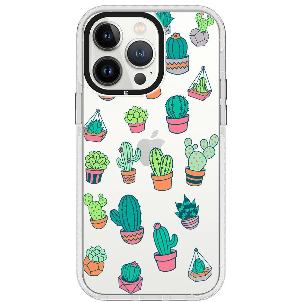 Colorful Cacti iPhone Case