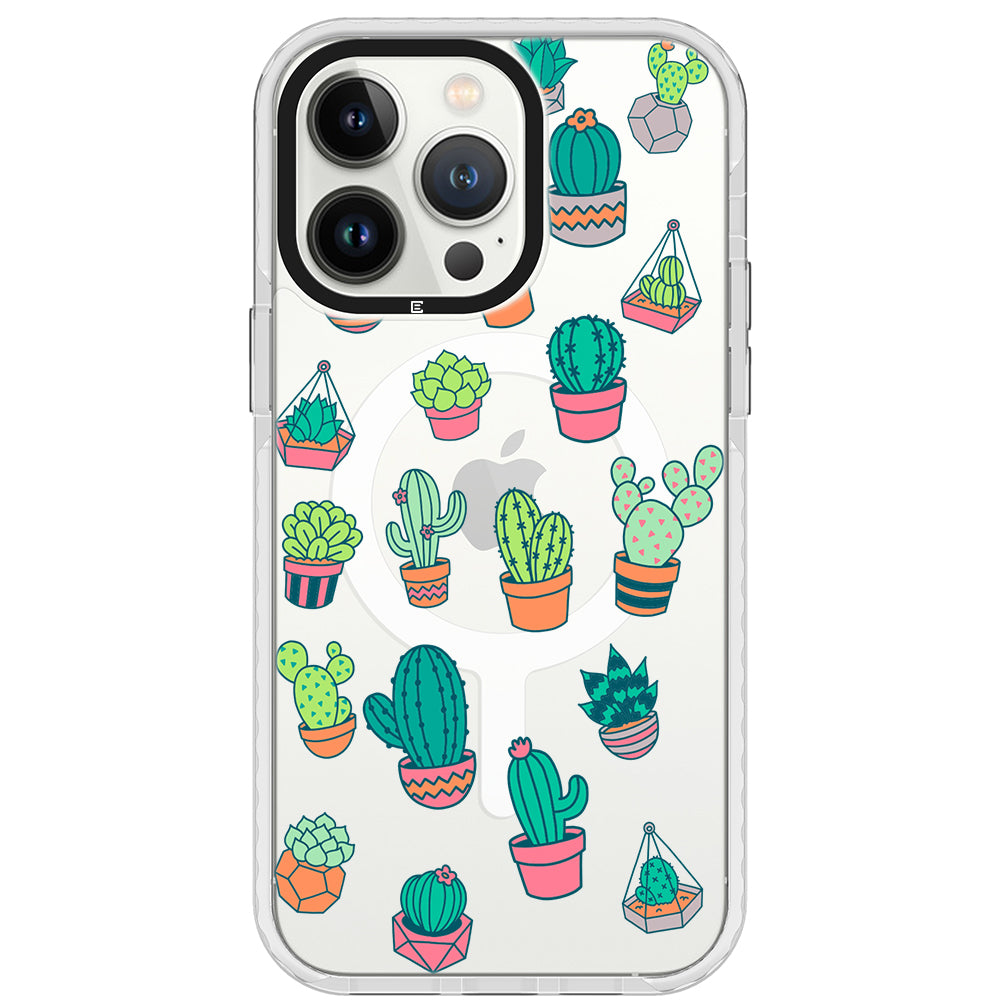 Colorful Cacti iPhone Case