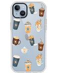 Pumpkin Spice Latte Collage iPhone Case