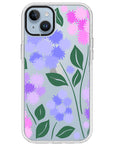 Ageratum Floral Impact iPhone Case