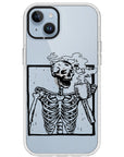 Coffee Skeleton Impact iPhone Case