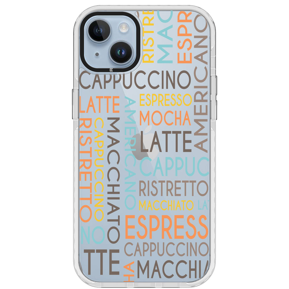 Coffee Names Impact iPhone Case