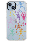 Dancing Skeleton Impact iPhone Case