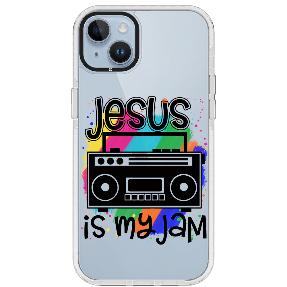 Jesus is my jam iPhone Case