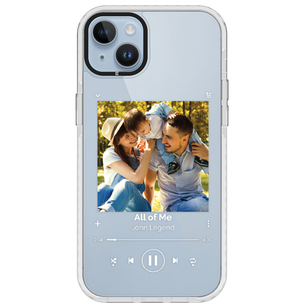 Custom Music Player Impact iPhone Case