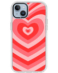 Never Ending Red Heart iPhone Case