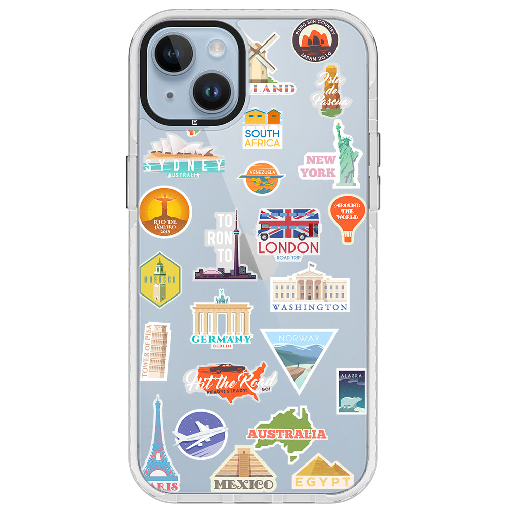 Holiday Travels Impact iPhone Case