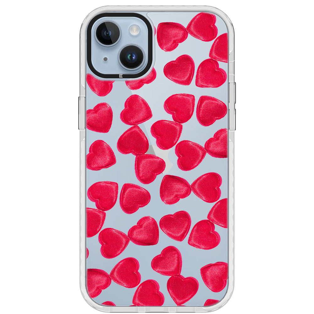 Valentine Heart Impact iPhone Case