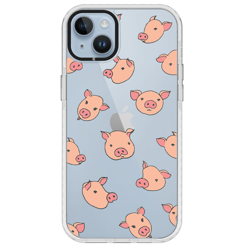 Pigfaces Impact iPhone Case