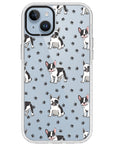 Frenchies Paws Collage Impact iPhone Case