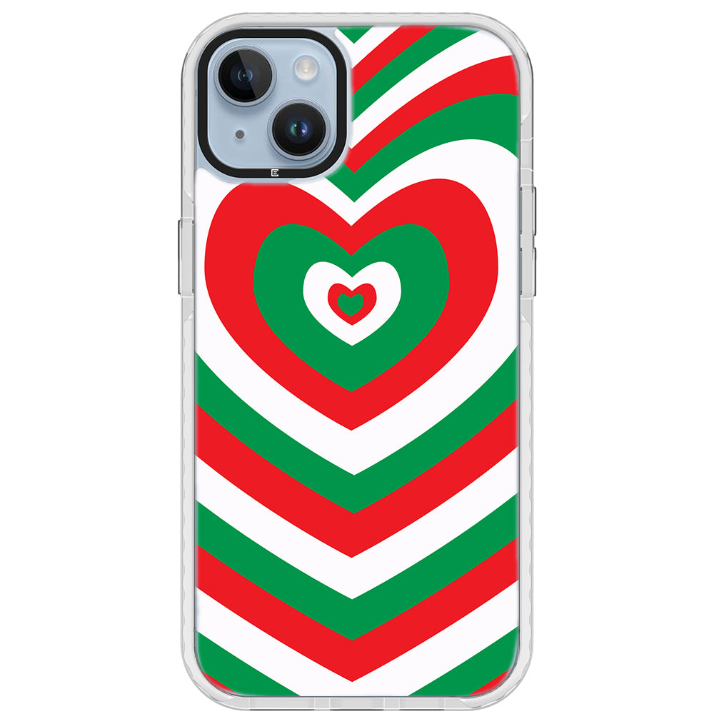 Candy Cane Impact iPhone Case