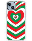 Candy Cane Impact iPhone Case