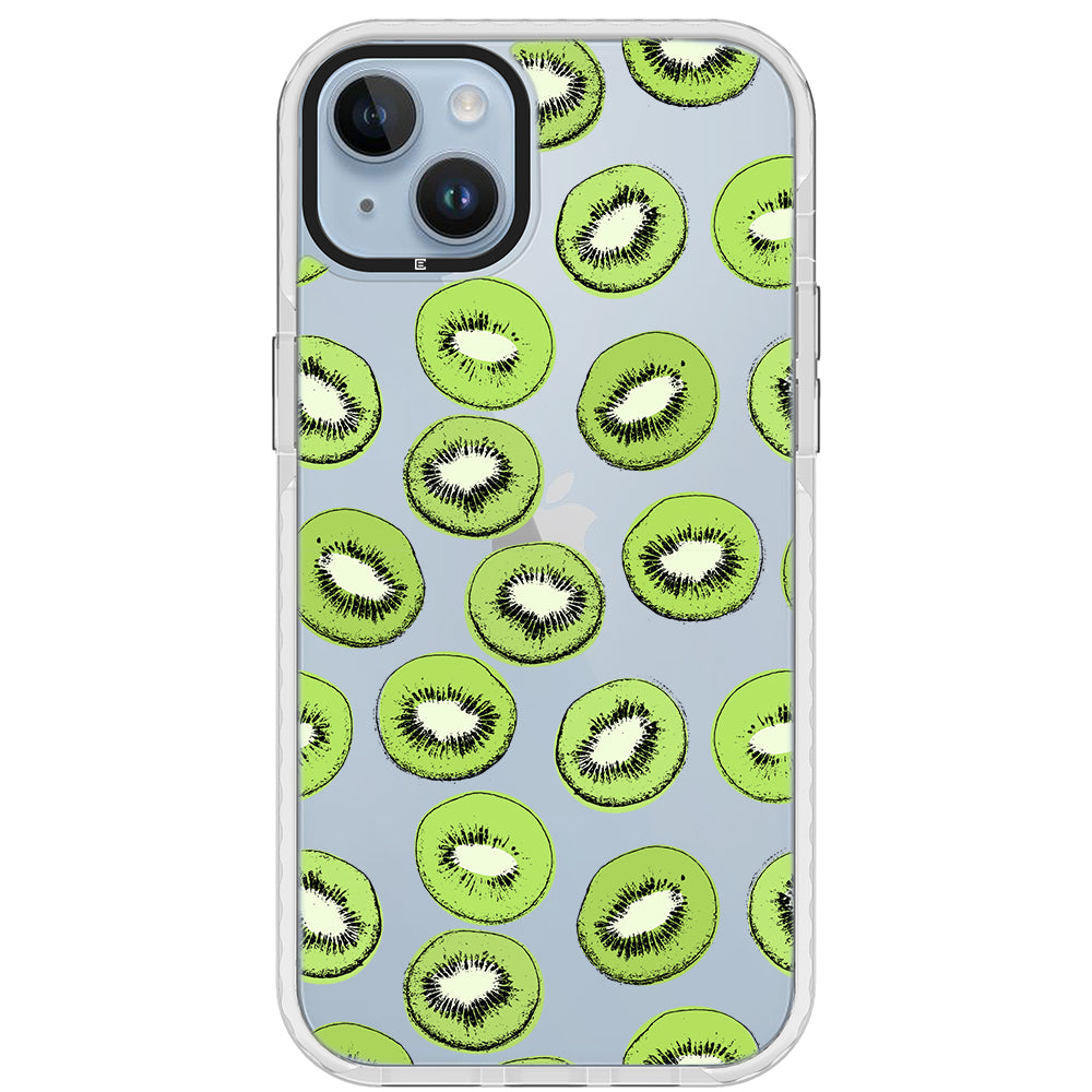 Kiwi Slices Impact iPhone Case