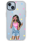 Donut Girl iPhone Case