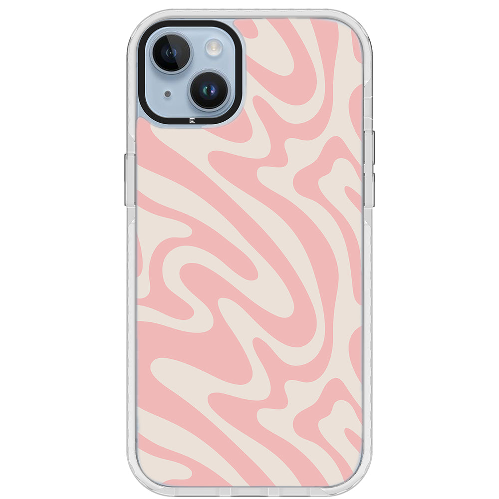 Strawberry Swirl Impact iPhone Case