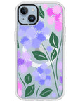 Ageratum Floral Impact iPhone Case