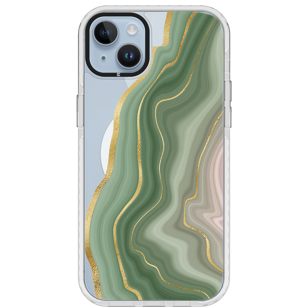 Amulet Green Agate iPhone Case