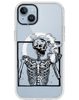 Coffee Skeleton Impact iPhone Case