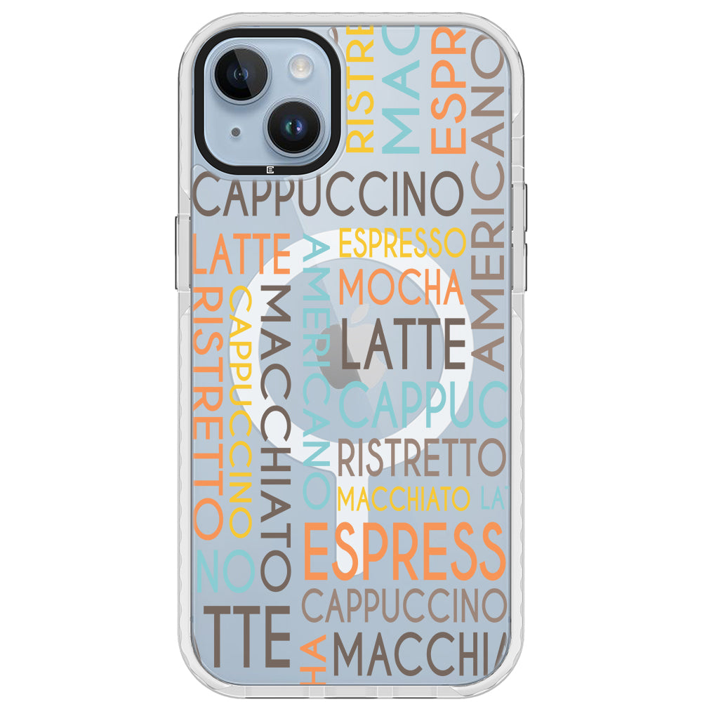 Coffee Names Impact iPhone Case