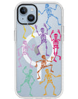 Dancing Skeleton Impact iPhone Case