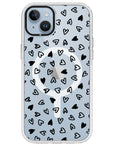 Little Hearts Impact iPhone Case