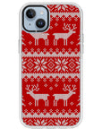 Ugly Sweater Red White Impact iPhone Case