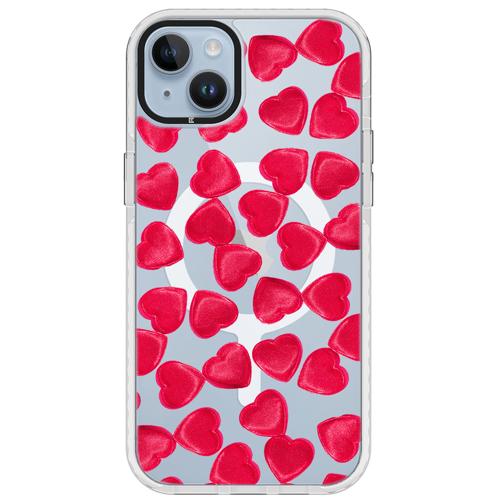 Valentine Heart Impact iPhone Case