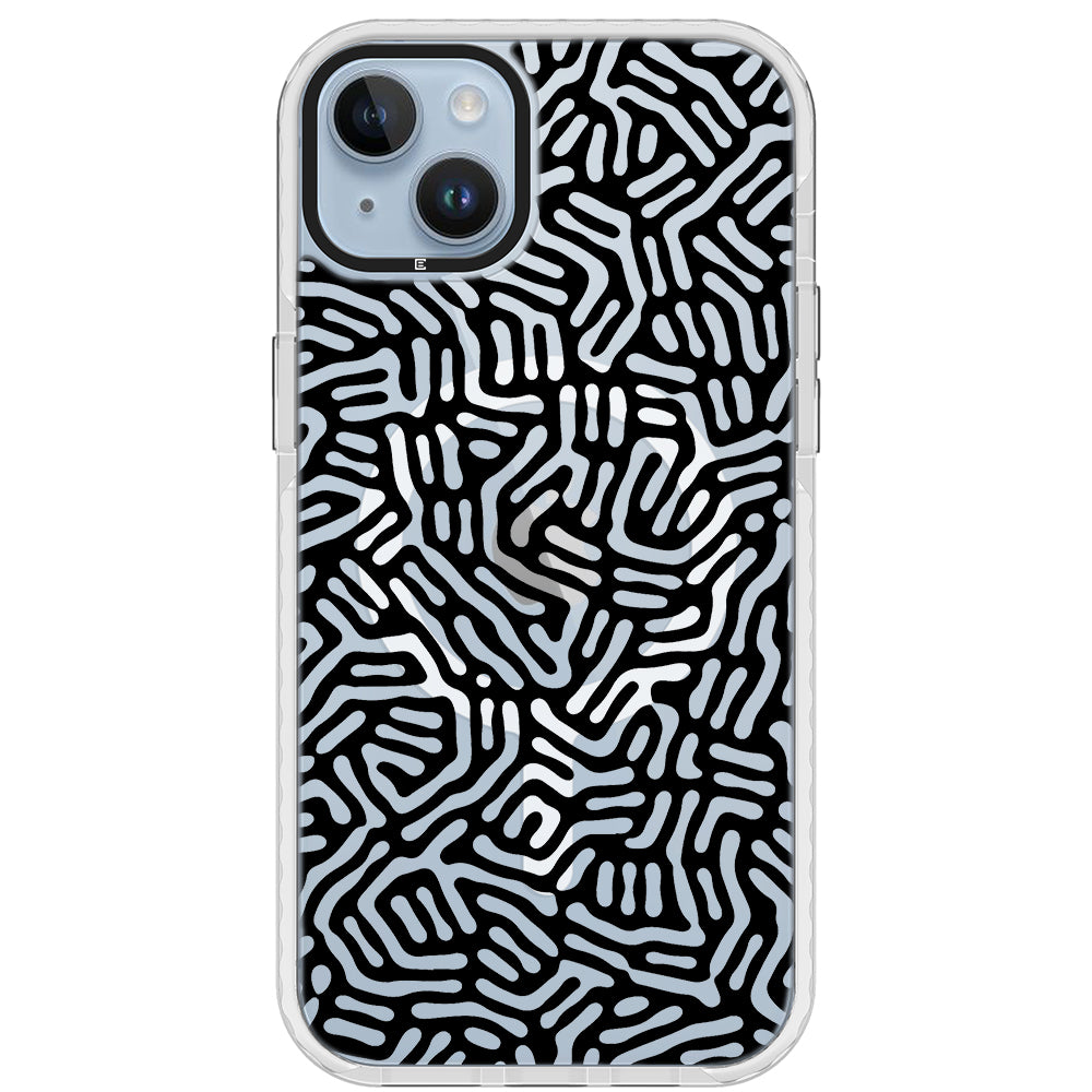 Abstract Doodle iPhone Case