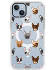 Frenchie Faces Impact iPhone Case