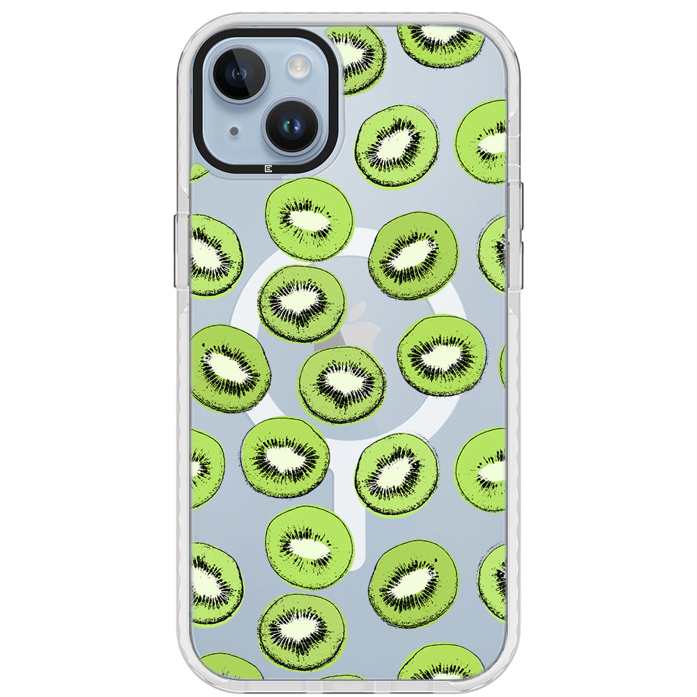 Kiwi Slices Impact iPhone Case