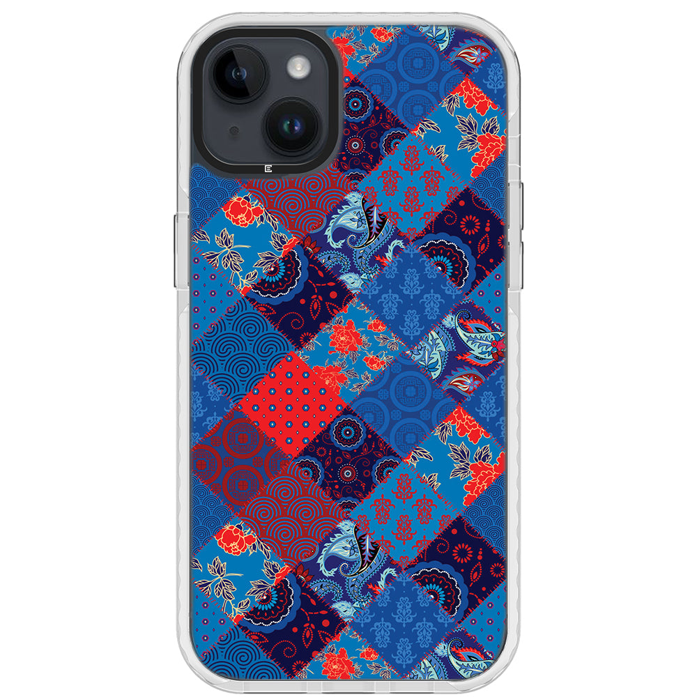 Paisley Patch Impact iPhone Case