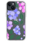 Ageratum Floral Impact iPhone Case