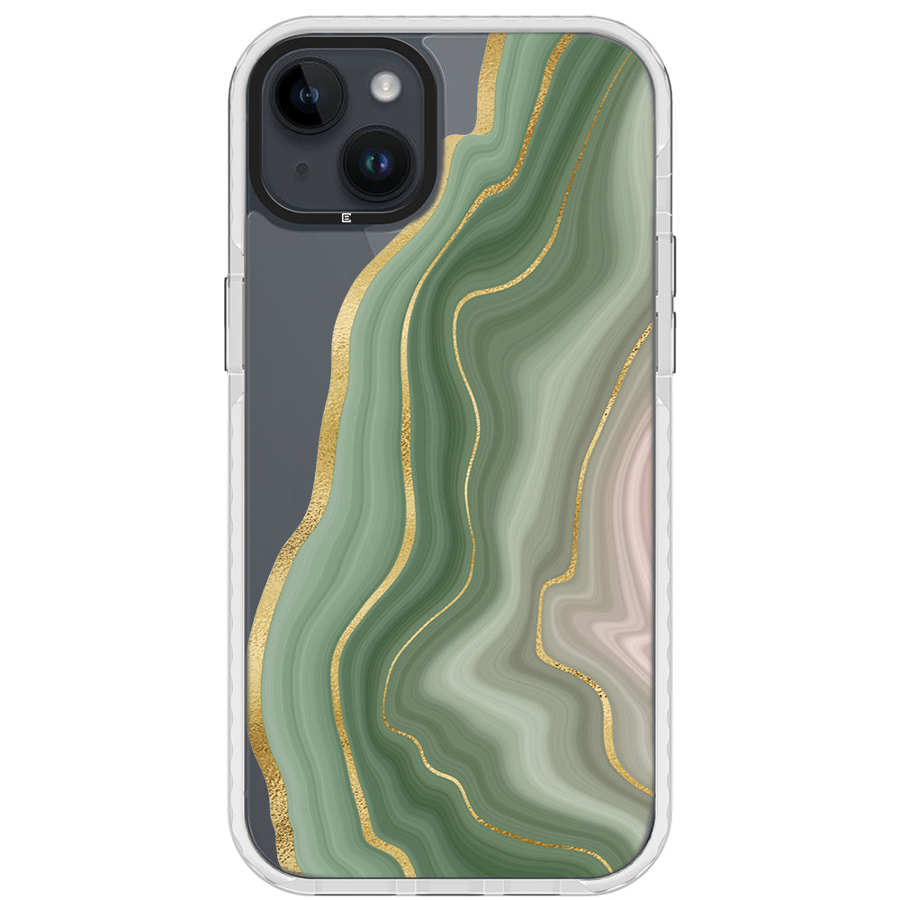 Amulet Green Agate iPhone Case