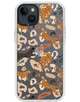 Abstract Leopard Impact iPhone Case