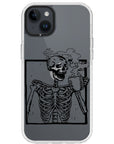 Coffee Skeleton Impact iPhone Case