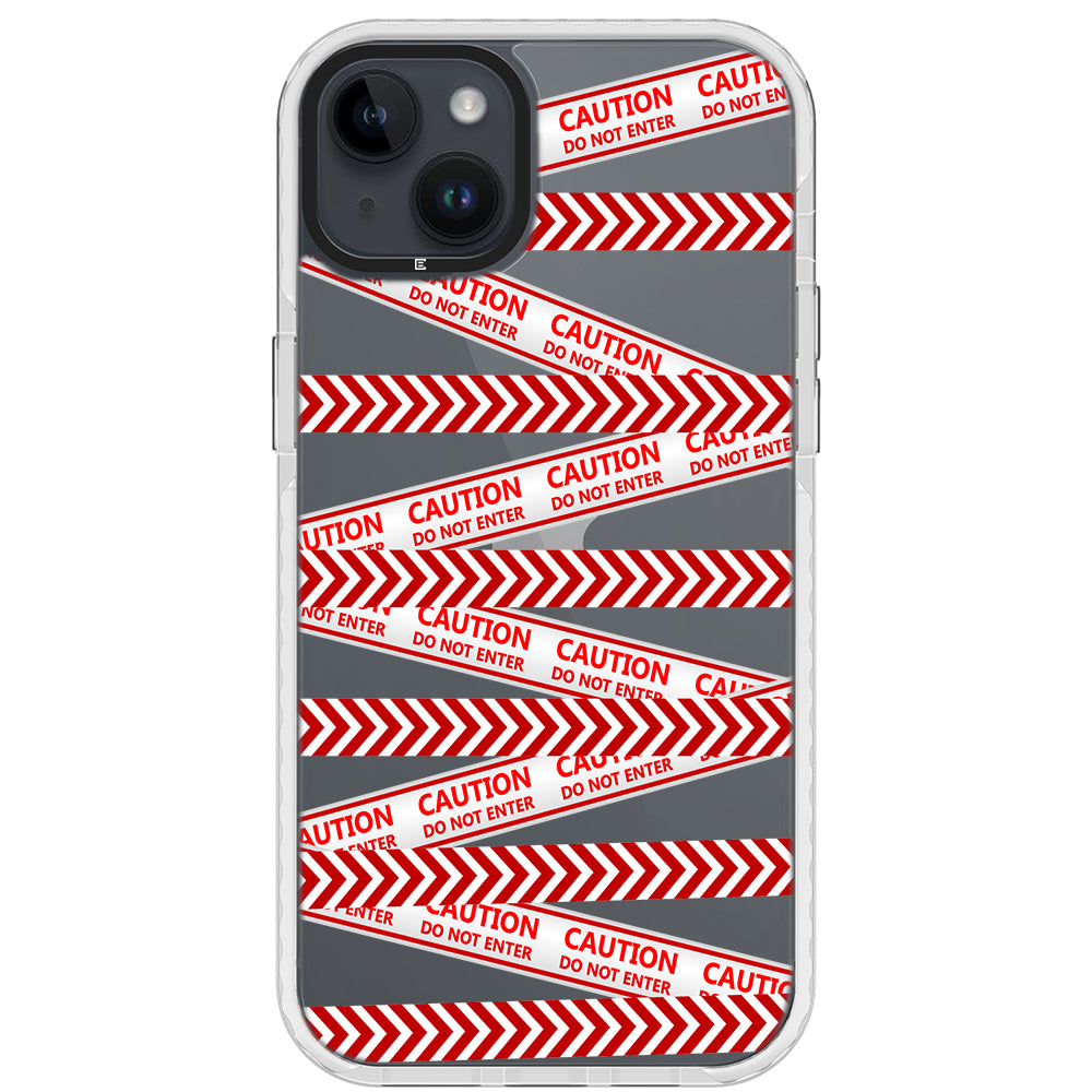 Caution Impact iPhone Case