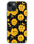 Grid Smiley  Impact iPhone Case