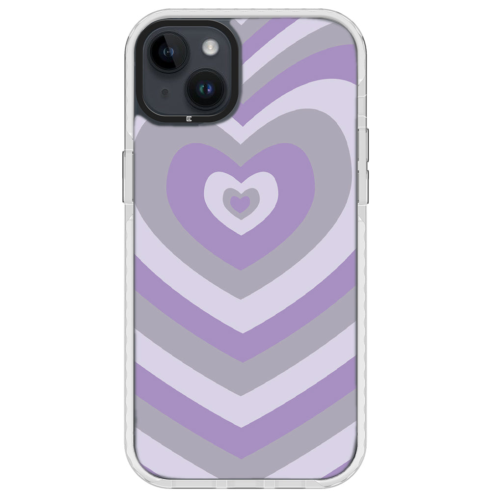 Lavender Dreams Heart Impact iPhone Case