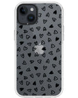 Little Hearts Impact iPhone Case